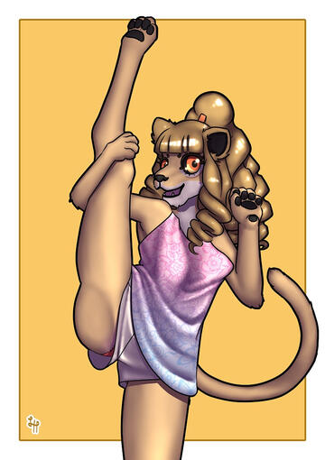 OC: Dalia (Furry Version)